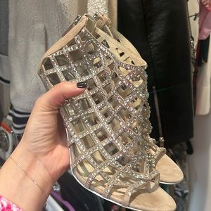 Michael kors size 8 crystal bootie